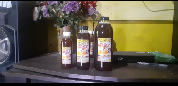 Madu Asli ukuran 500 ml